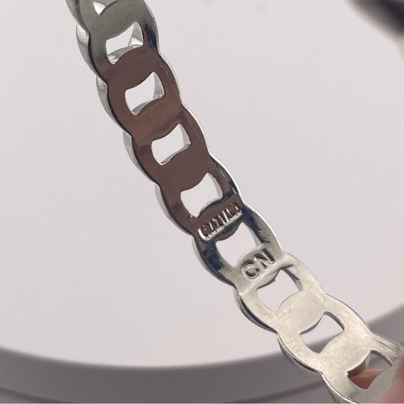 Vintage Graziano CN Bangle Chain Bracelet - Picture 2 of 3